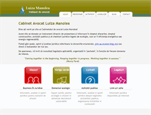 Tablet Screenshot of luiza.manolea.ro